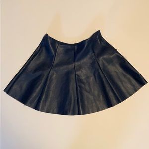 Leather Skirt